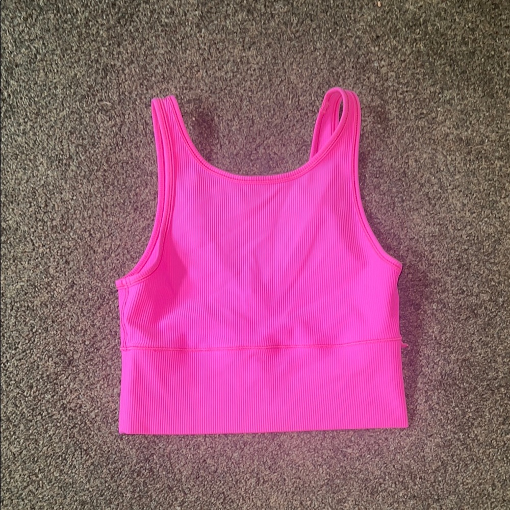 sonic pink lululemon top
